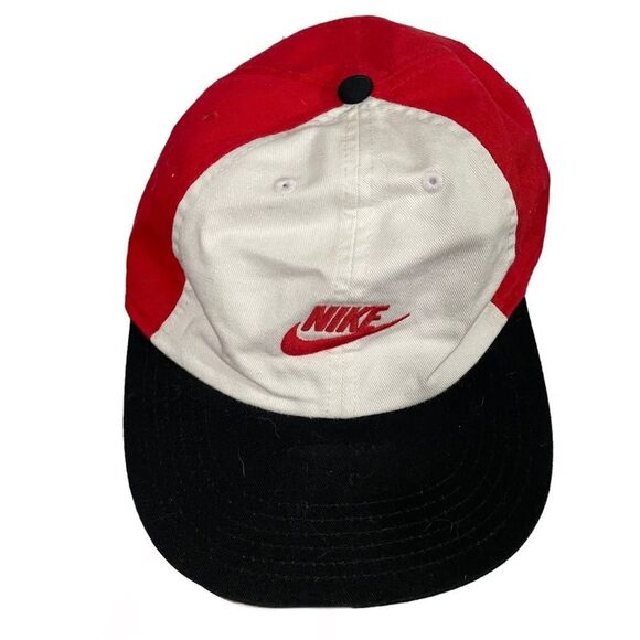 Nike Other - Nike Red & White Logo Hat